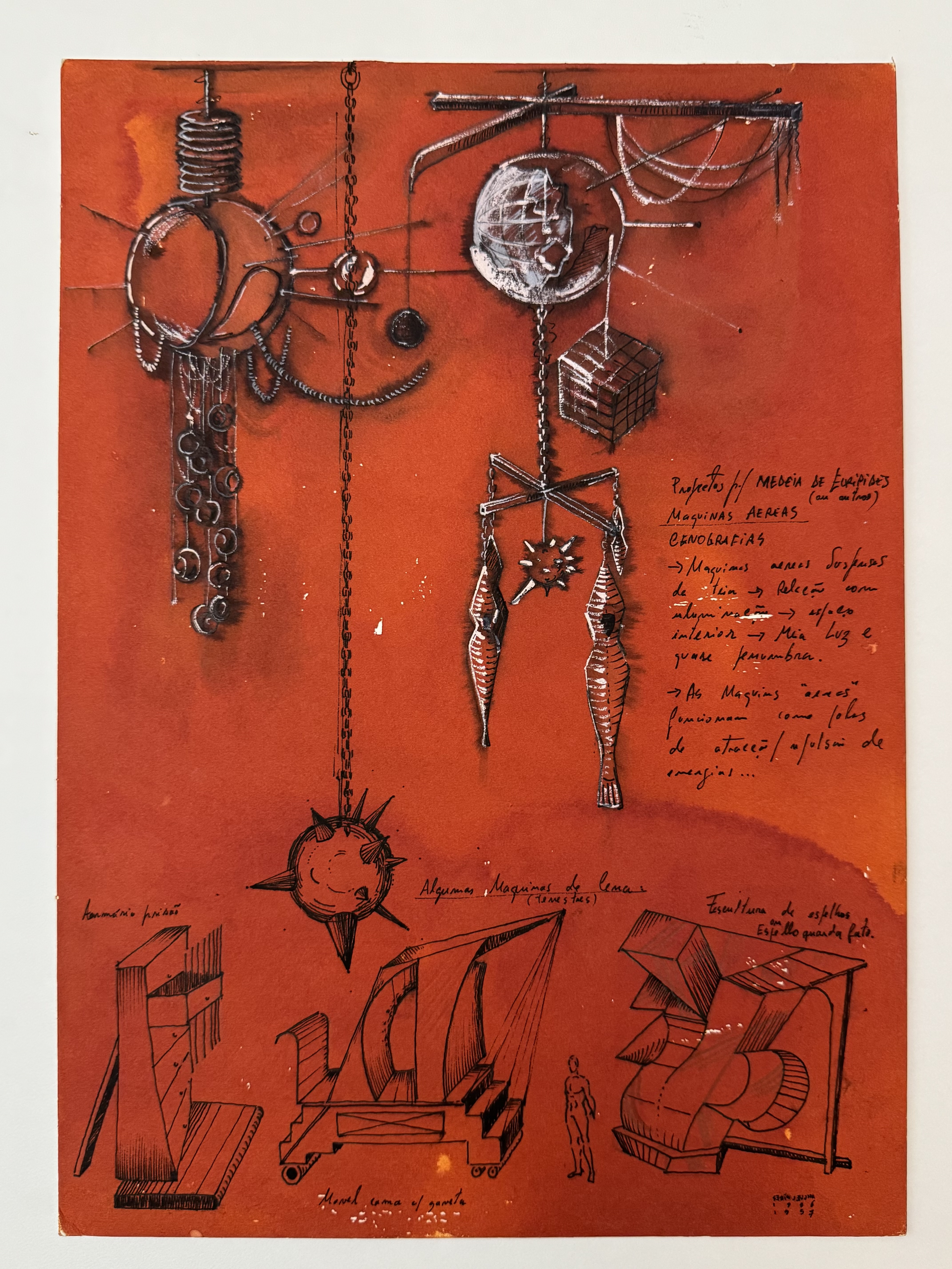 Abstração Vermelha