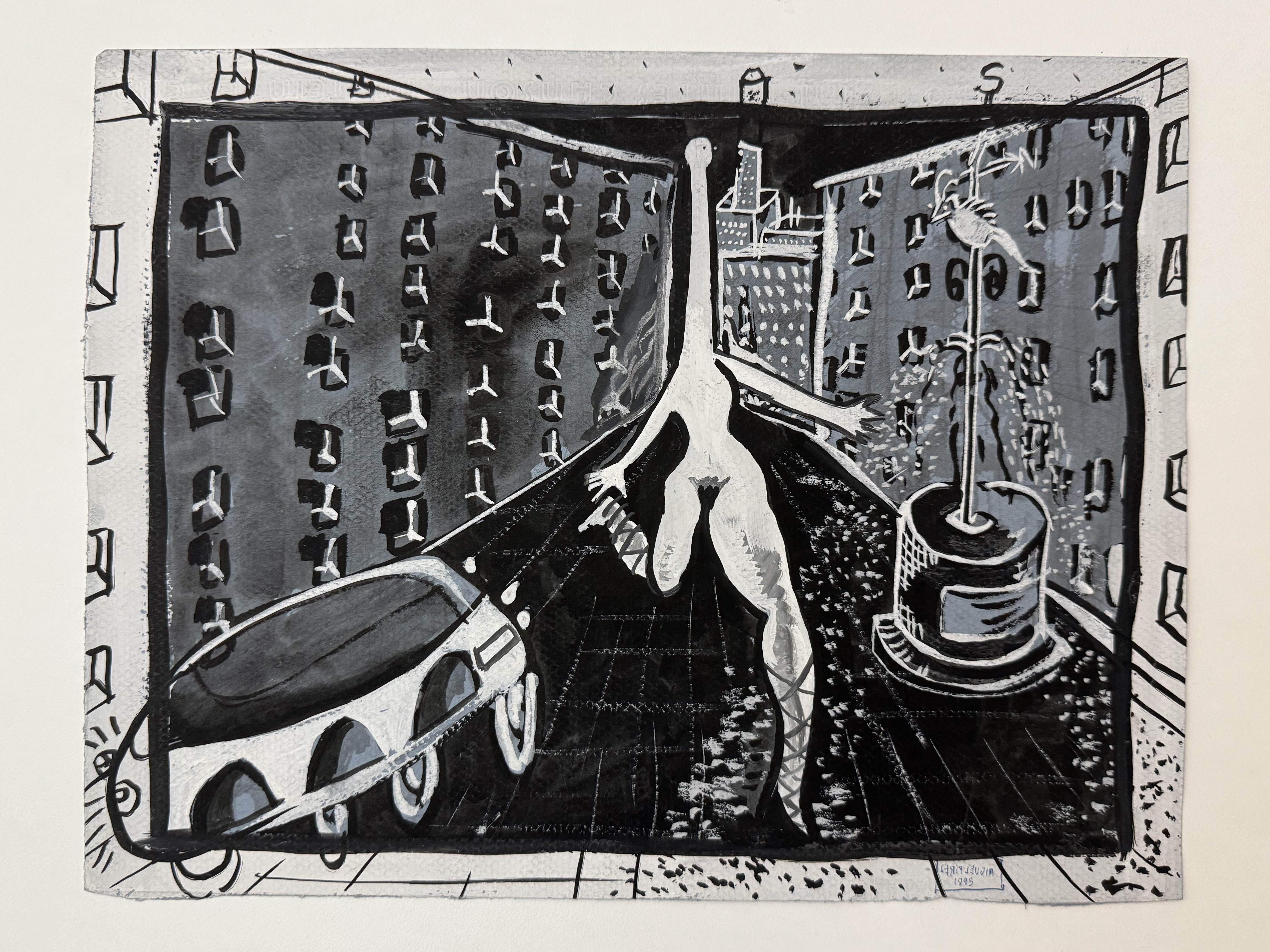 Gravura Preto e Branco